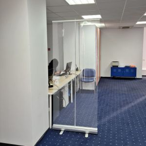 RollUp Banner Office Partition