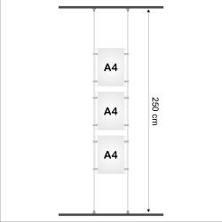 Sistem Wire Display cu iluminare 3A4AP