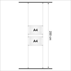 Sistem Wire Display cu iluminare 2A4AL