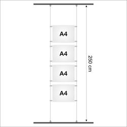 Sistem Wire Display cu iluminare 4A4AL