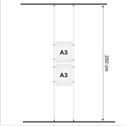 Sistem Wire Display cu iluminare 2A3AP