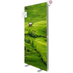 LEDBOX FLEX Double Sided Frameless Fabric Lightbox 85x200cm