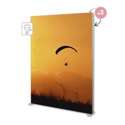 Caseta LUMIX Textila Frameless dubla fata 200x250cm