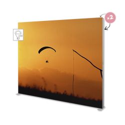 Caseta LUMIX Textila Frameless dubla fata 300x250cm