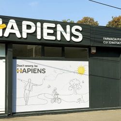 Printed Window Graphics Self-Adhesive (price per sqm*)