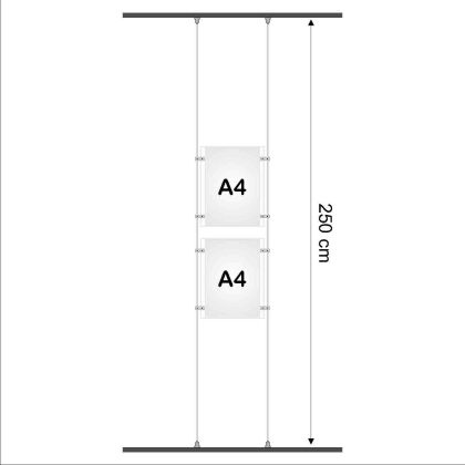 Sistem Wire Display cu iluminare 2A4AP