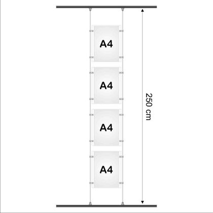 Sistem Wire Display cu iluminare 4A4AP