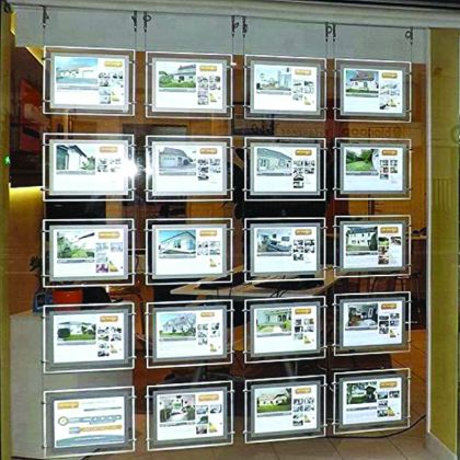 Wireable Displays Sleek LED Illuminated Cable Display System for Retail Signs, Posters ...