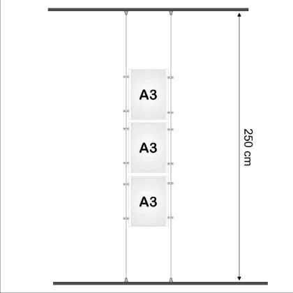 Sistem Wire Display cu iluminare 3A3AP