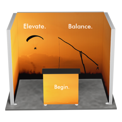 Lumix Exhibition Stand 3 Sides 1 (3x2 m)