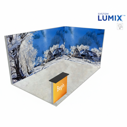 Stand Expozitional MEGA SEG Colt 6 (5x3 m)