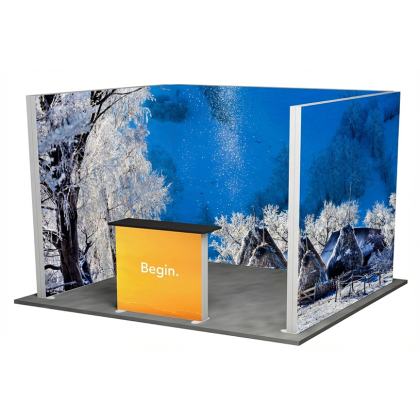 Stand Expozitional MEGA SEG 3 Laturi 2 (3x3 m)