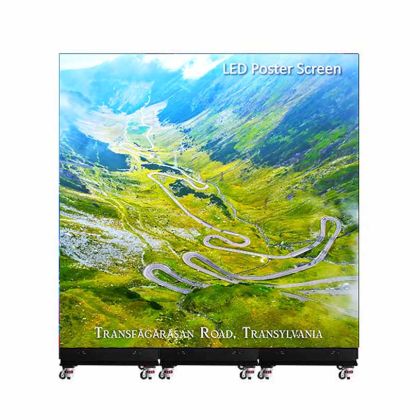 LED Poster Screen 3 units rental (rates per day)