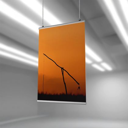 Poster Hanger - silver