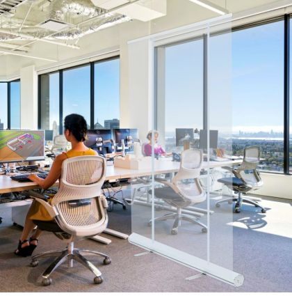 RollUp Banner Office Partition - Excellent value for money