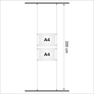 Sistem Wire Display cu iluminare 2A4AL