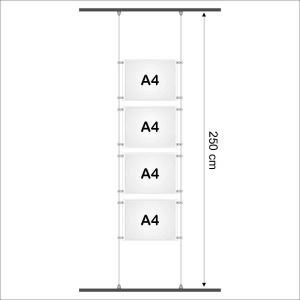 Sistem Wire Display cu iluminare 4A4AL