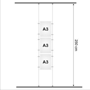 Sistem Wire Display cu iluminare 3A3AP