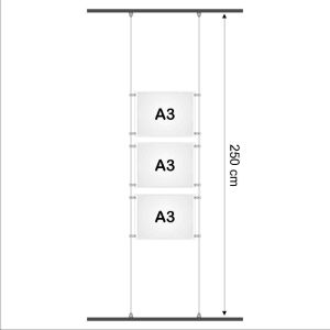 Sistem Wire Display cu iluminare 3A3AL