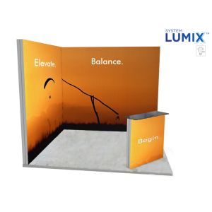 Lumix Exhibition Stand Corner 2 (3x3 m)