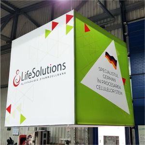 Cub/Paralelipiped Frameless Luminos