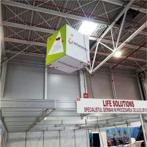 Cub/Paralelipiped Frameless Luminos