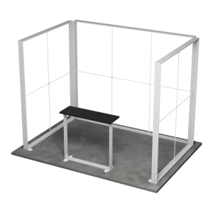 Lumix Exhibition Stand 3 Sides 1 (3x2 m)