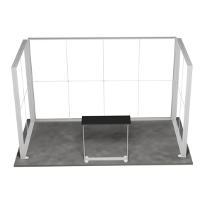 Lumix Exhibition Stand 3 Sides 3 (4x2 m)