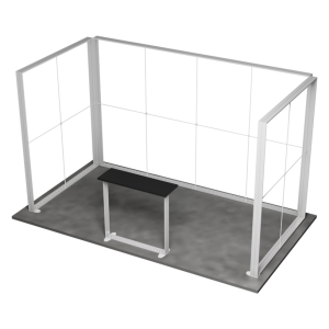 Lumix Exhibition Stand 3 Sides 3 (4x2 m)
