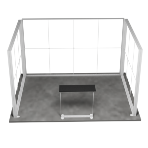 Lumix Exhibition Stand 3 Sides 4 (4x3 m)