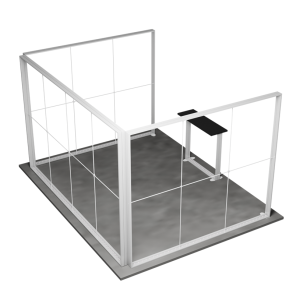 Lumix Exhibition Stand 3 Sides 4 (4x3 m)