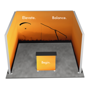 Lumix Exhibition Stand 3 Sides 5 (4x4 m)