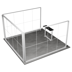 Lumix Exhibition Stand 3 Sides 5 (4x4 m)