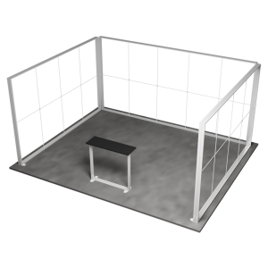 Stand Expozitional Lumix 3 Laturi 7 (5x4 m)