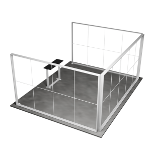 Stand Expozitional Lumix 3 Laturi 7 (5x4 m)