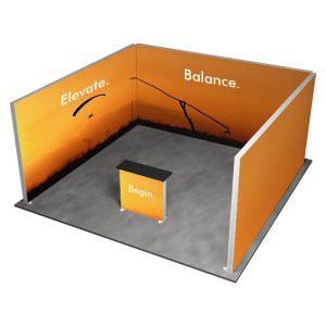 Lumix Exhibition Stand 3 Sides 8 (5x5 m)