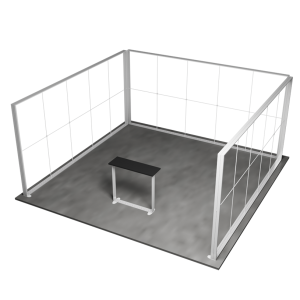 Lumix Exhibition Stand 3 Sides 8 (5x5 m)