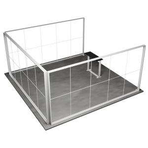 Lumix Exhibition Stand 3 Sides 8 (5x5 m)
