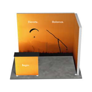 Lumix Exhibition Stand Corner 1 (3x2 m)