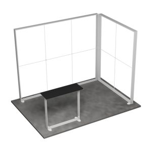 Lumix Exhibition Stand Corner 1 (3x2 m)