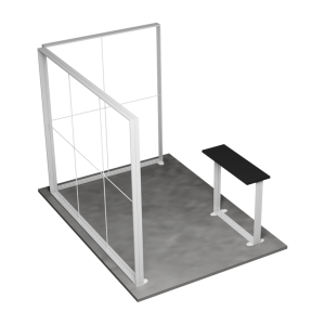 Lumix Exhibition Stand Corner 1 (3x2 m)