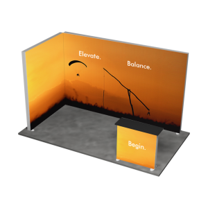 Lumix Exhibition Stand Corner 3 (4x2 m)