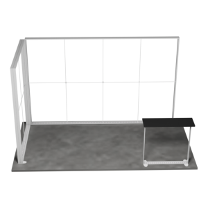 Lumix Exhibition Stand Corner 3 (4x2 m)