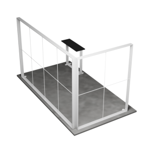 Lumix Exhibition Stand Corner 3 (4x2 m)