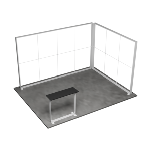 Lumix Exhibition Stand Corner 4 (4x3 m)