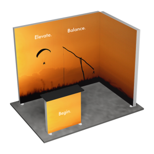 Lumix Exhibition Stand Corner 1 (3x2 m)