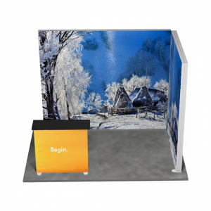 MEGA SEG Exhibition Stand Corner 1 (3x2 m)