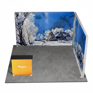 MEGA SEG Exhibition Stand Corner 5 (4x4 m)