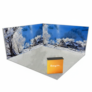 MEGA SEG Exhibition Stand Corner 8 (5x5 m)