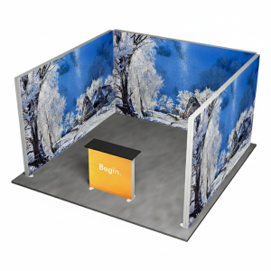MEGA SEG Exhibition Stand 3 Sides 5 (4x4 m)